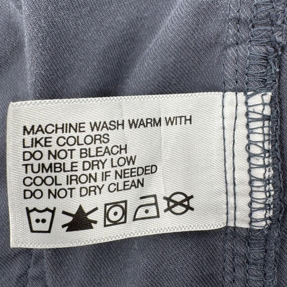 Orvis Chino Pants Mens 42x30 Navy Blue Straight Leg 5-Pocket Outdoor Utility - Picture 8 of 10